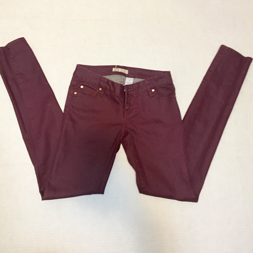 ZCO Jeans Plum Stretch Jeans Sz 1